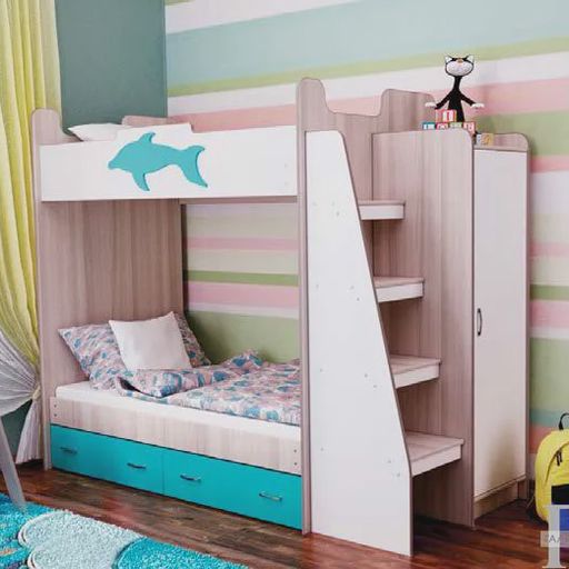 Кровать детская двухъярусная «М-2»